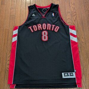 Jose Calderon Toronto Raptors Stitched Jersey - Size XXL (26.5x36.5)